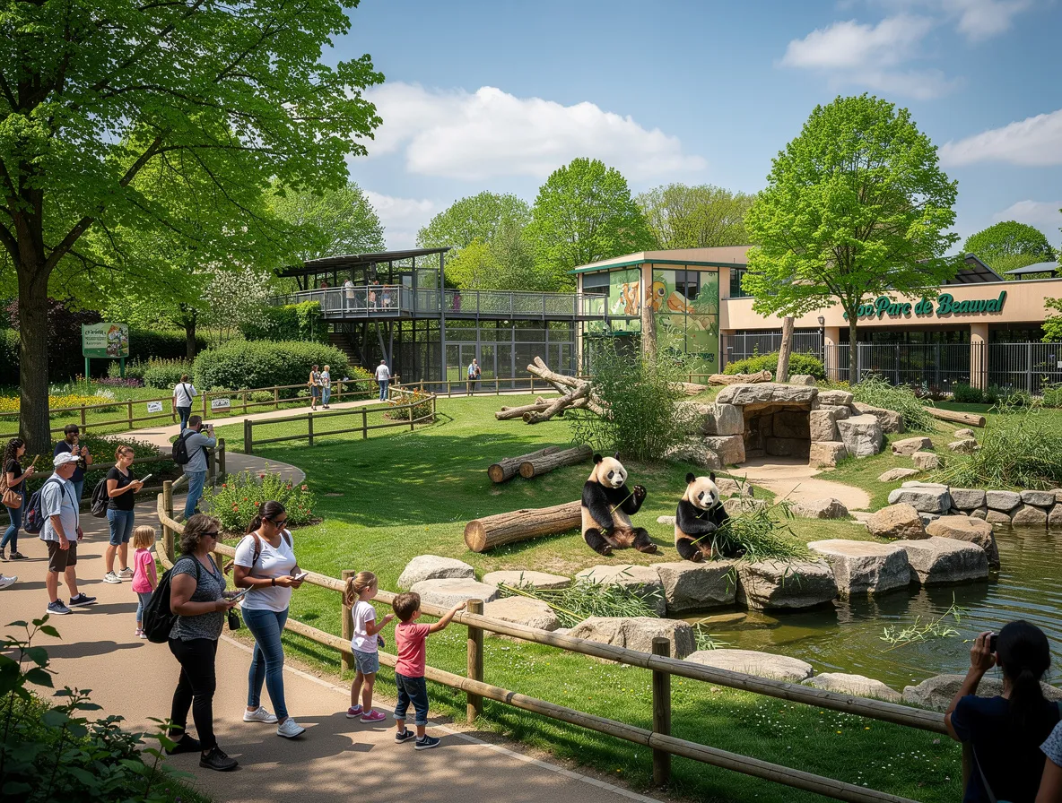 Panda Zoo de Beauval